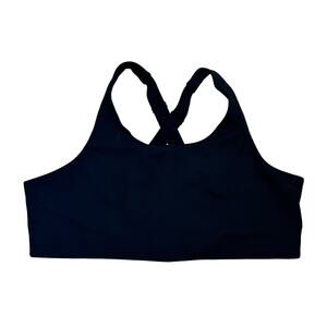 Girlfriend‎ Collective|Sports Bra|Racerback|Black|SZ XXXL